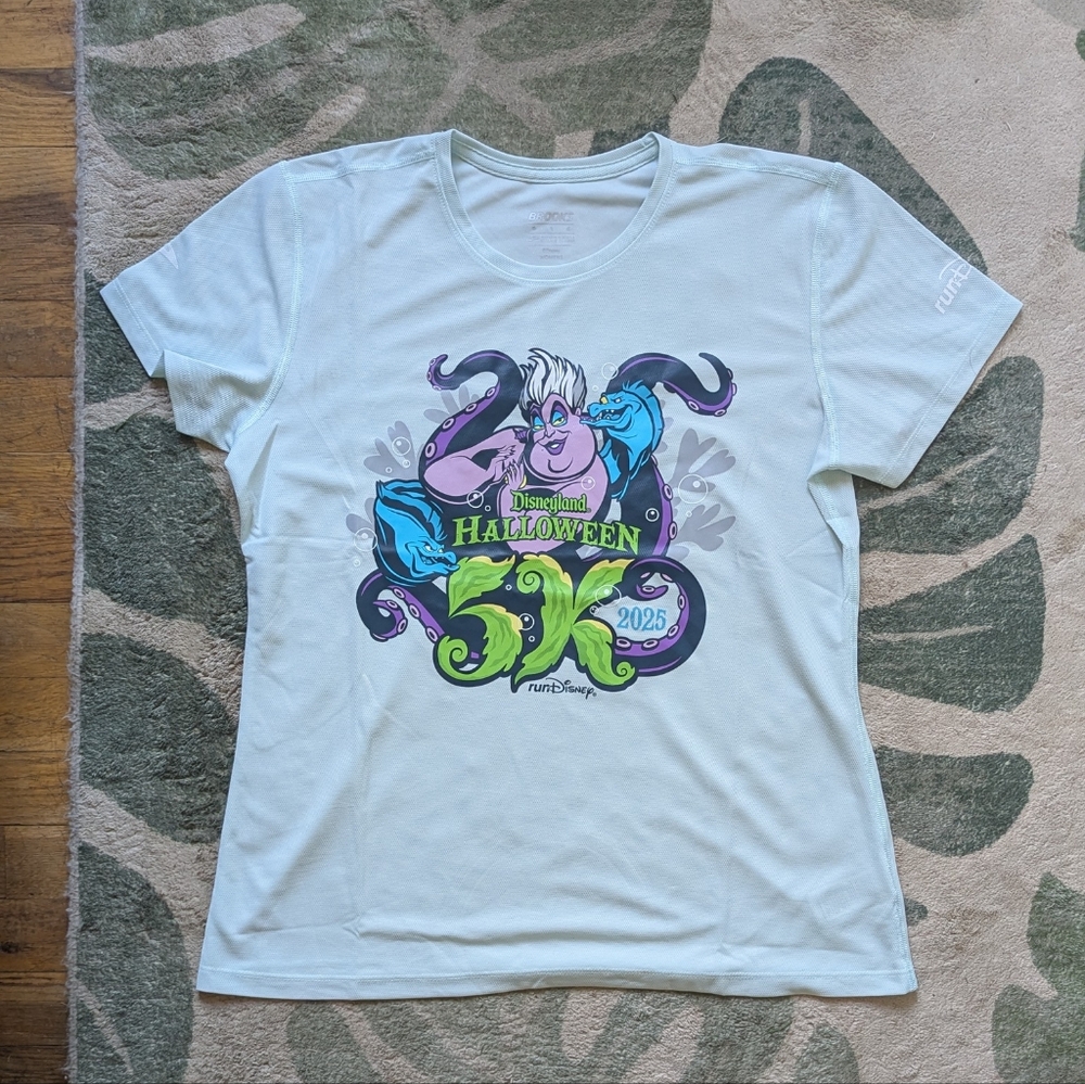 Rundisney Disneyland Halloween 5k Ursula 2025 NWOT Little Mermaid